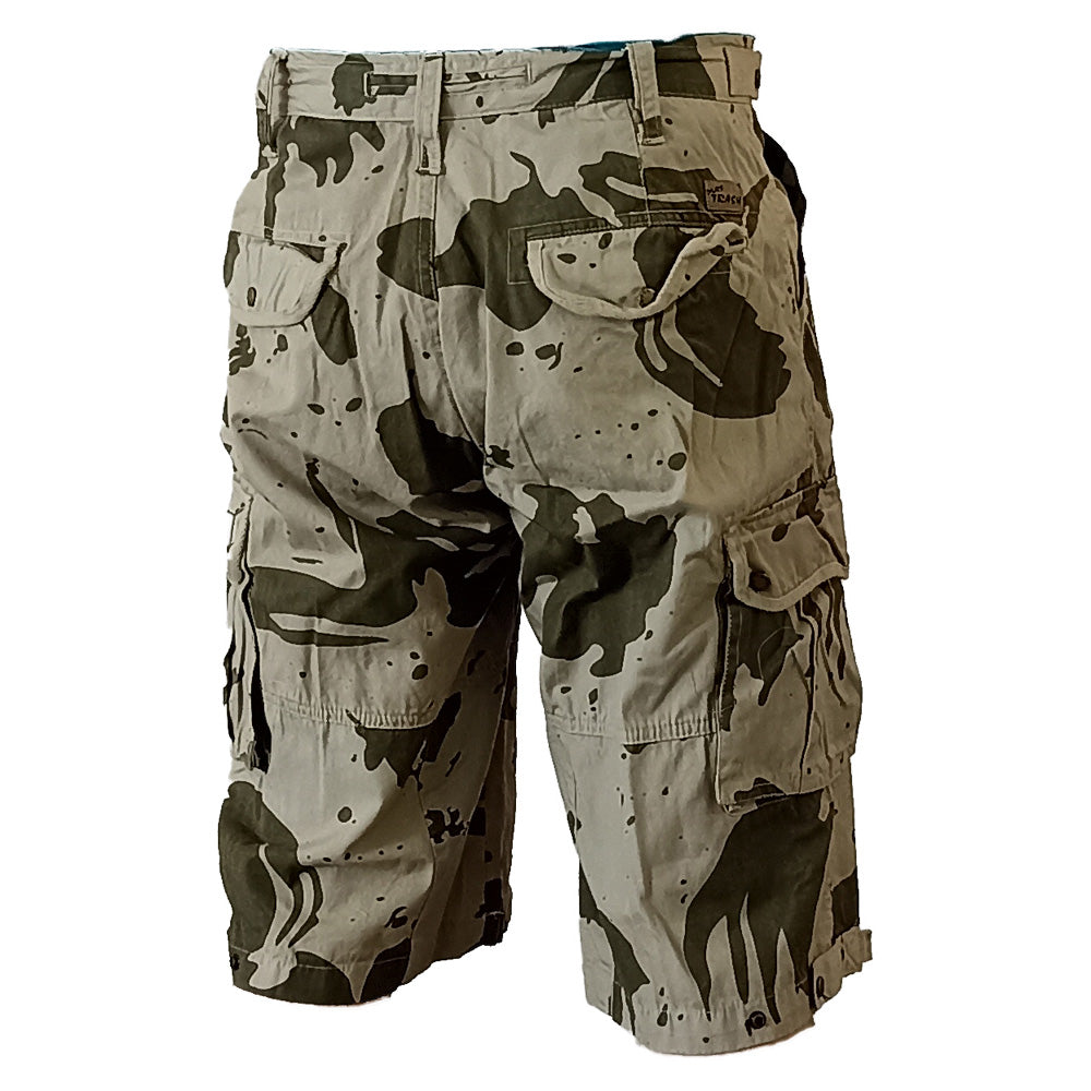 MFH Bermudahose Combo Sand Camo