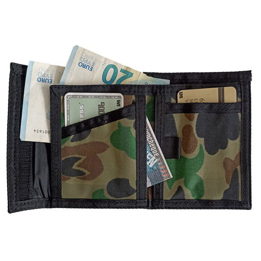 Bundeswehrgelbeutel in Woodland