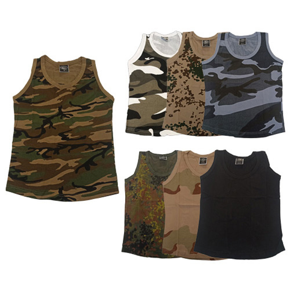 MFH Damen Tank Top Camouflage