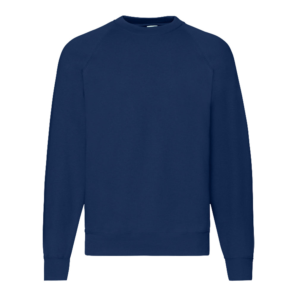 Fruit of The Loom Pullover mit Rundhalsausschnitt in Navy Blau
