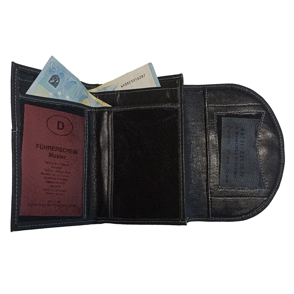 Geldbeutel in Schwarz