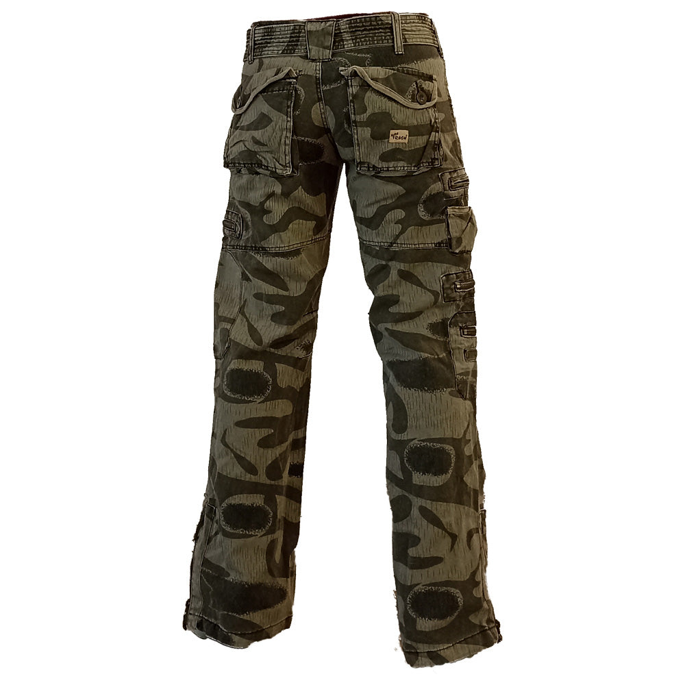 MFH Damenhose Combat mit Gürtel in Dark Splinter