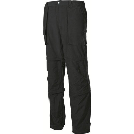 MFH Multifunktionshose Zip Off Hose in Schwarz