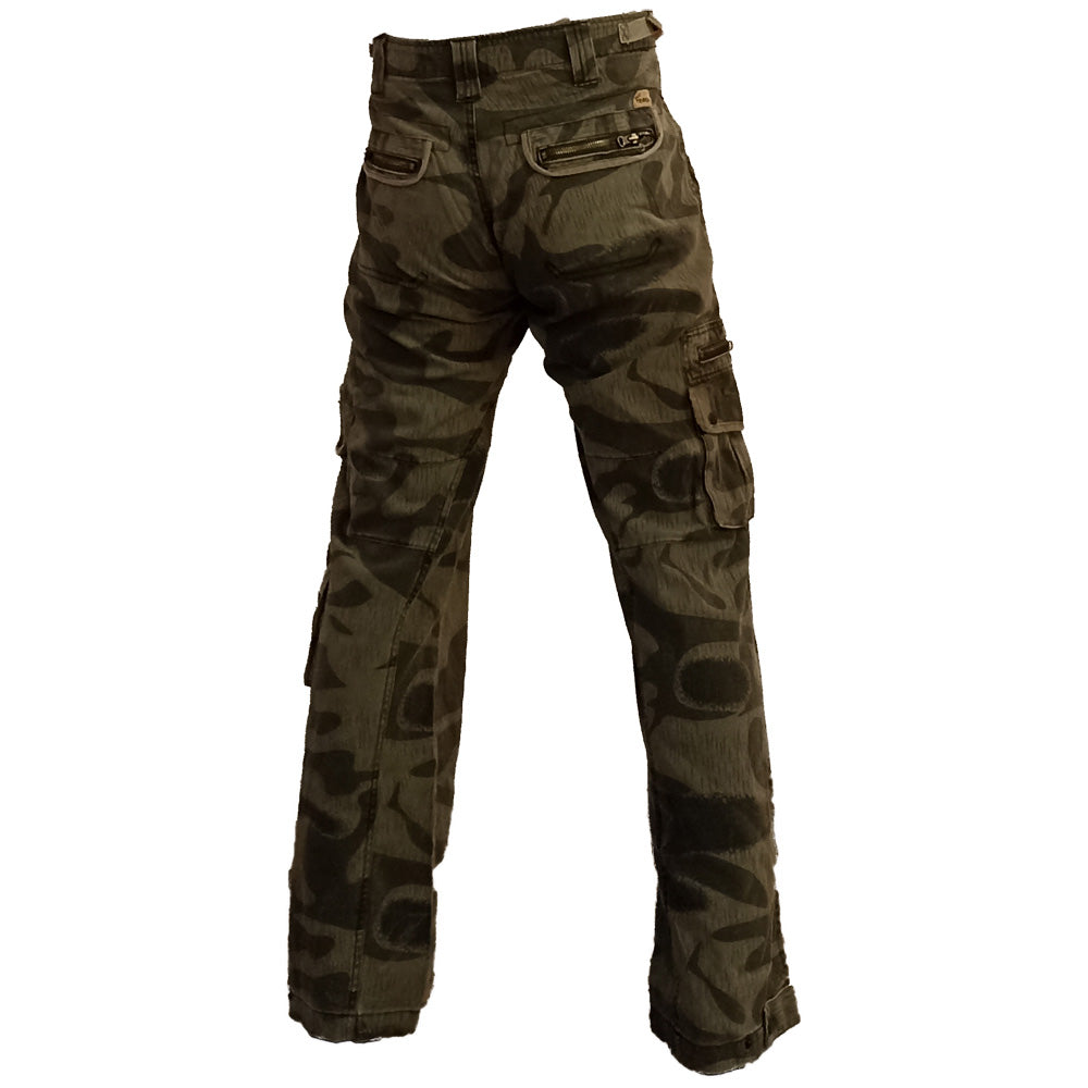 MFH Survivalhose in der Farbe Dark Splinter mit vielen Taschen