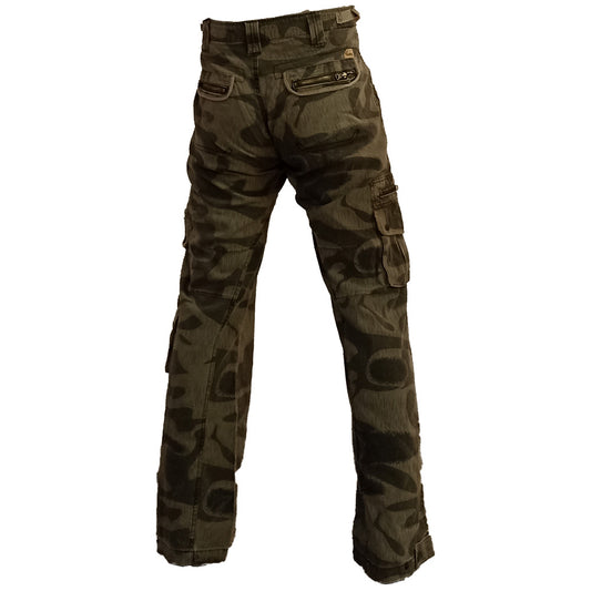 MFH Survivalhose in der Farbe Dark Splinter mit vielen Taschen