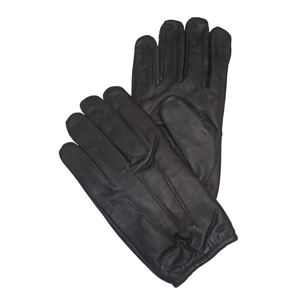 Mil-Tec Lederhandschuhe Aramid Schwarz Schnitthemmend