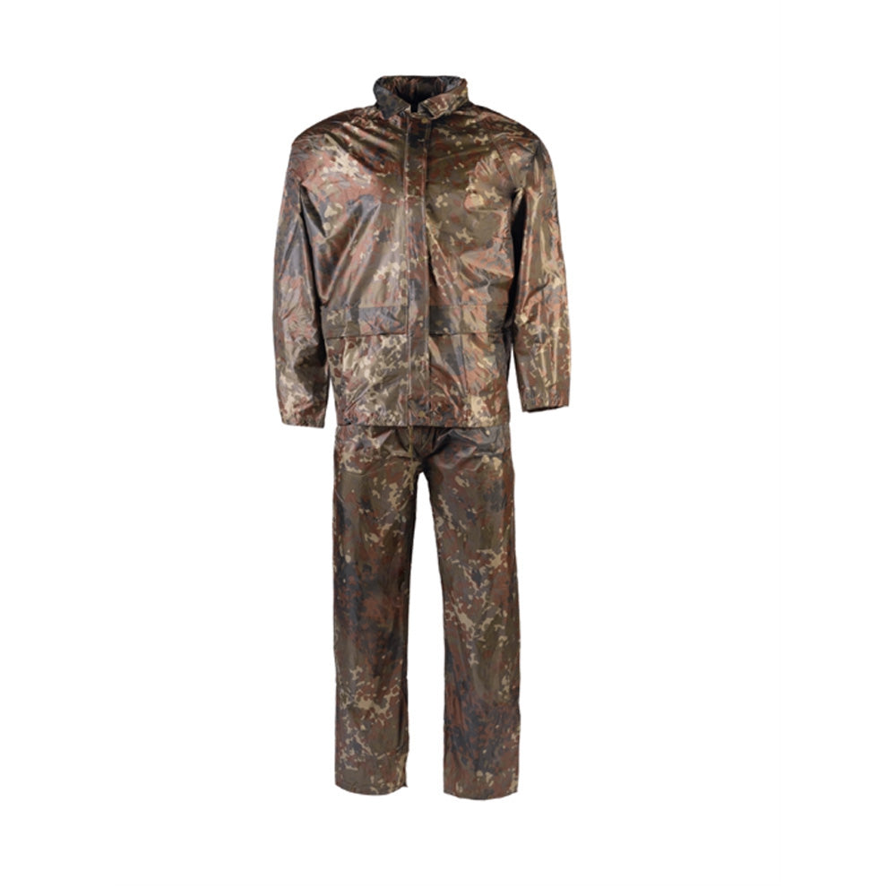 Miltec Regenanzug Flecktarn
