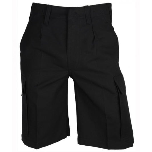 BW Bermuda Moleskin Schwarz