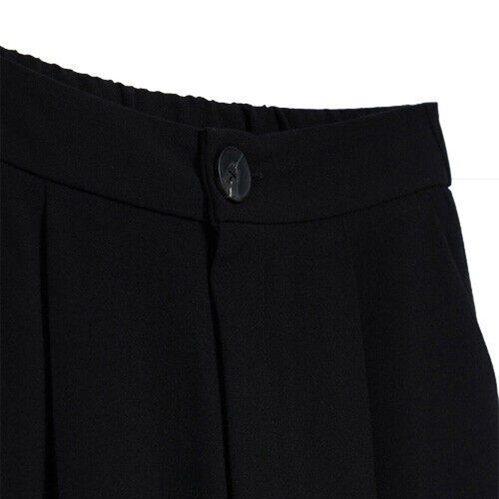 Stradivarius Damen Anzughose Straight Leg Größe 44 Stoffhose