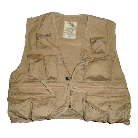 MFH Tactical Weste Beige Einsatzweste Paintballweste