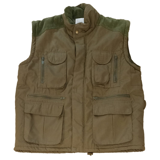 Arbeitsjacke Forest Oliv mit abgetrennten Ärmeln