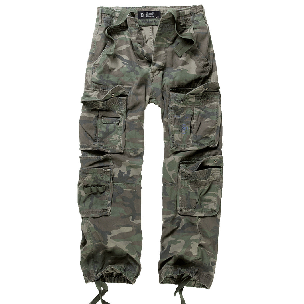 Brandit Pure Vintage Trouser Cargohose in Woodland