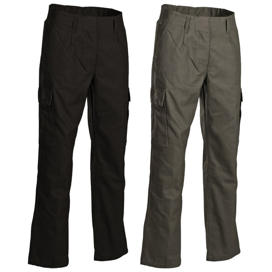 Bundeswehr Thermo Moleskinhosen Schwarz und Oliv