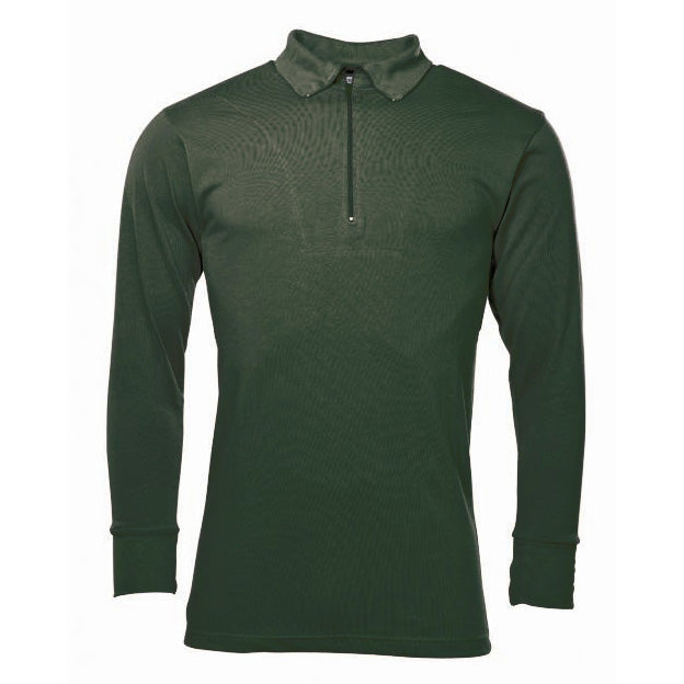 BW Imit. Rollkragenhemd mit RV