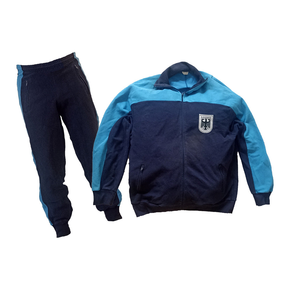 Bundeswehr Trainingsjacke und Hose Blau