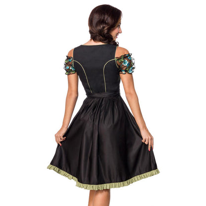 Dirndline Dirndl Schwarz-Grün