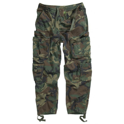 Herren Feldhose Vintage Woodland