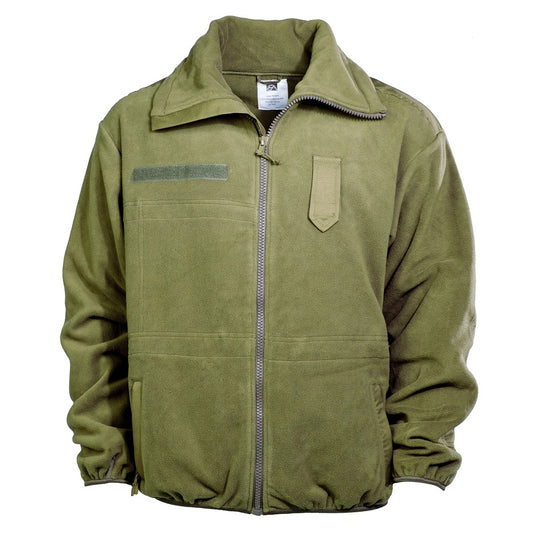Anton Böchl Fleccejacke Windbreaker Oliv