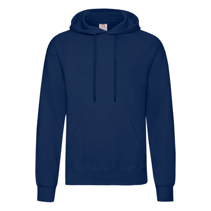 Fruit of The Loom Hoodie mit Kängurutasche in Navy Blau