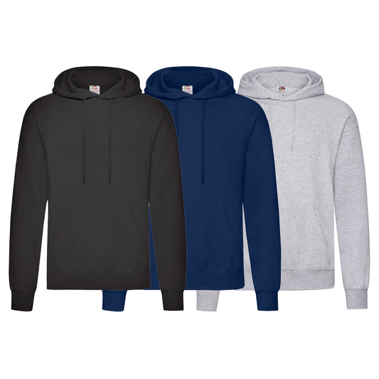 Fruit of The Loom Hoodie mit Kängurutasche