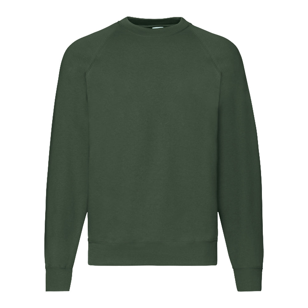 Fruit of The Loom Pullover mit Rundhalsausschnitt in Grün