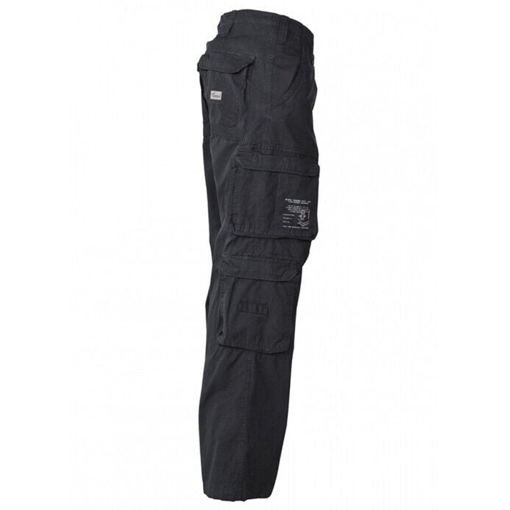 MFH Cargohose Defense Schwarz