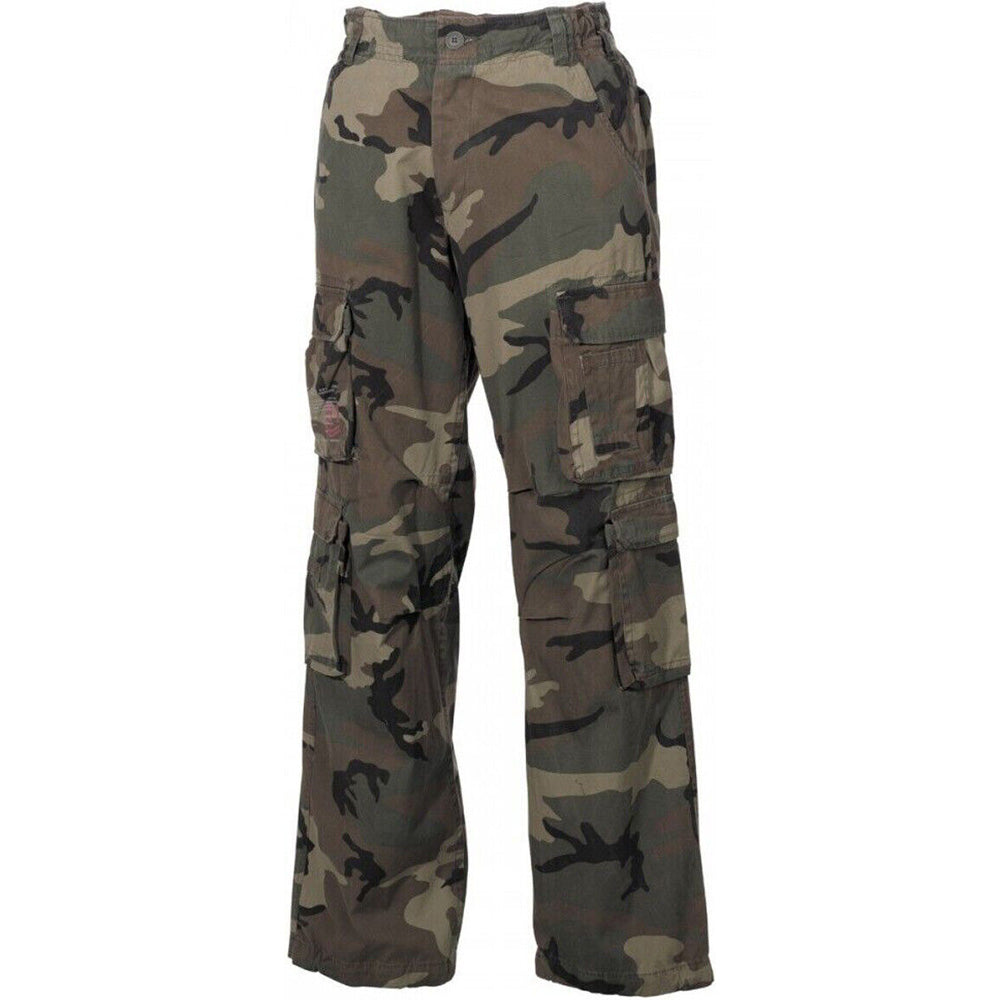 MFH Cargohose Defense Woodland