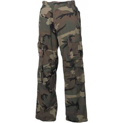 MFH Cargohose Defense Woodland