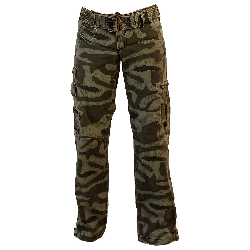MFH Damenhose Combat mit Gürtel in Dark Splinter