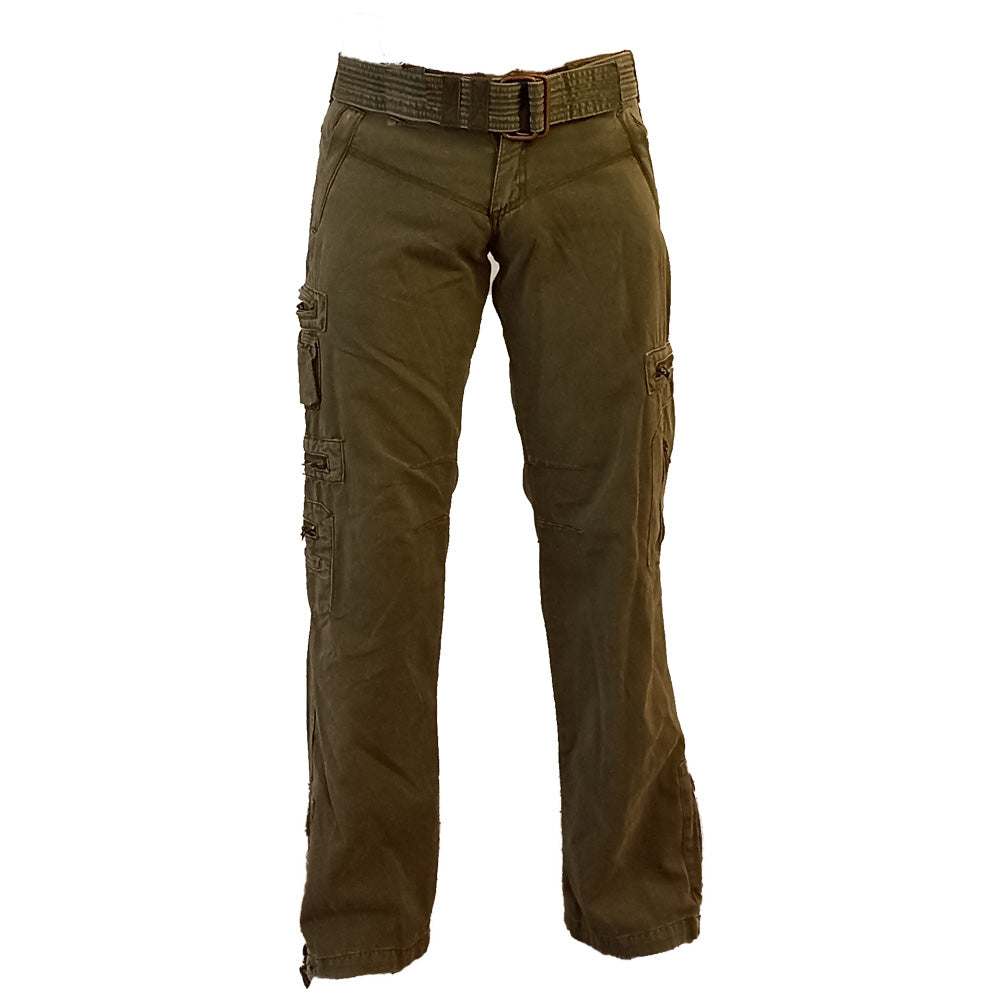 MFH Damenhose Combat mit Gürtel in Oliv