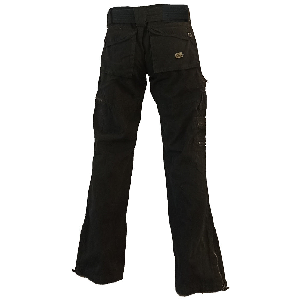 MFH Damenhose Combat mit Gürtel in Schwarz