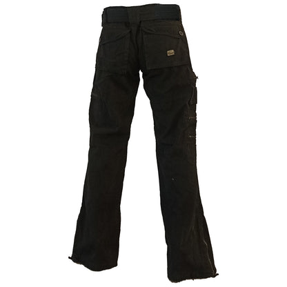 MFH Damenhose Combat mit Gürtel in Schwarz