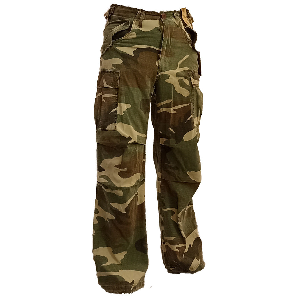 MFH Kampfhose M65 in Woodland Stonewashed