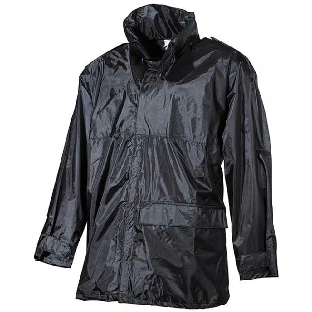 MFH Regenjacke Schwarz