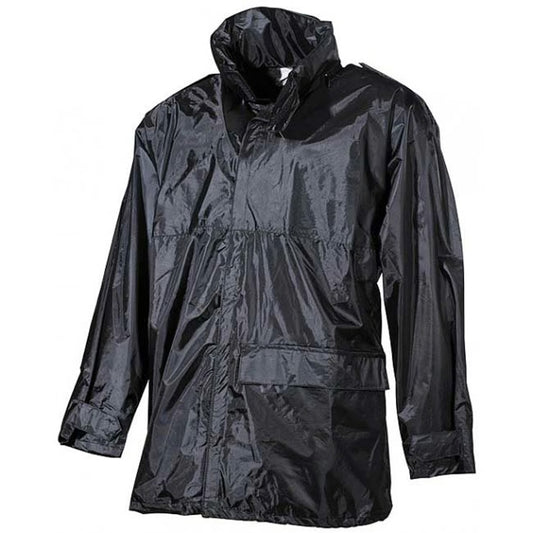 MFH Regenjacke Schwarz