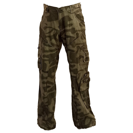 MFH Survivalhose in der Farbe Dark Splinter mit vielen Taschen