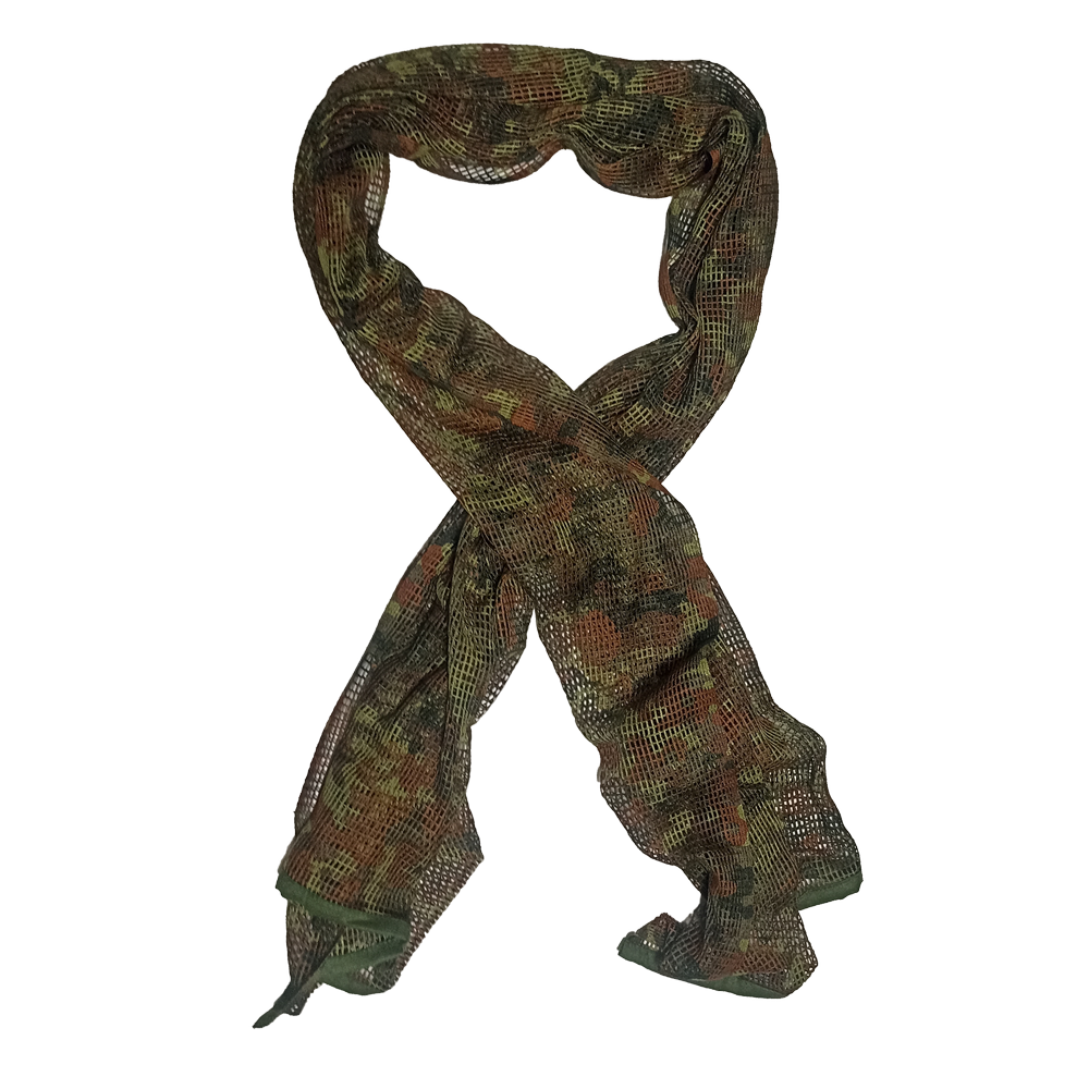 Netzschal Flecktarn