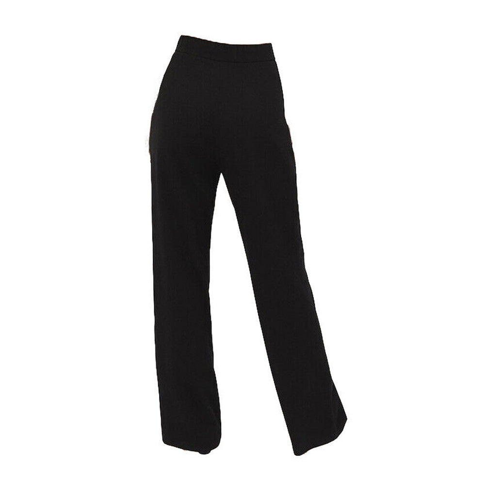 Stradivarius Damen Anzughose Straight Leg Größe 44 Stoffhose