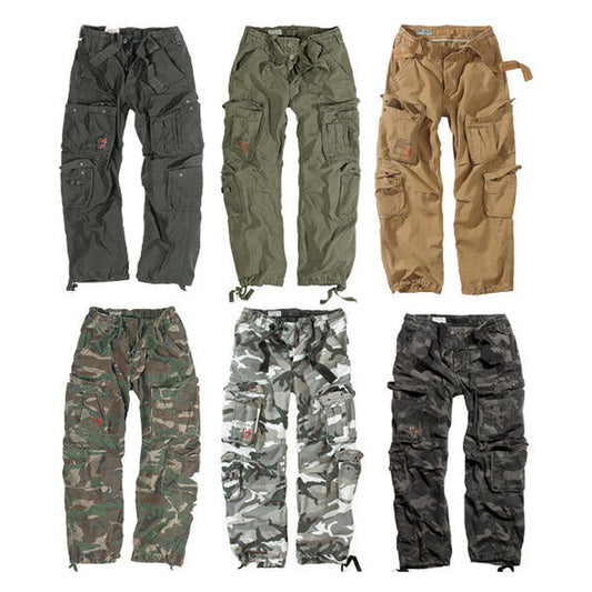 Surplus Airborne Trouser Cargohosen in verschiedenen Farben
