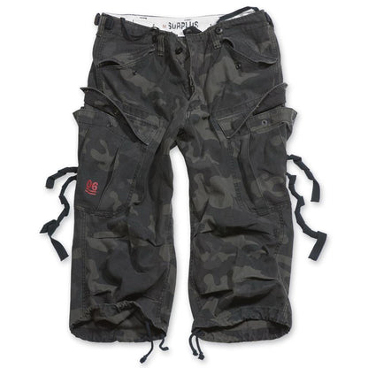 Surplus Engineer Vintage 3/4 Short Black Camo