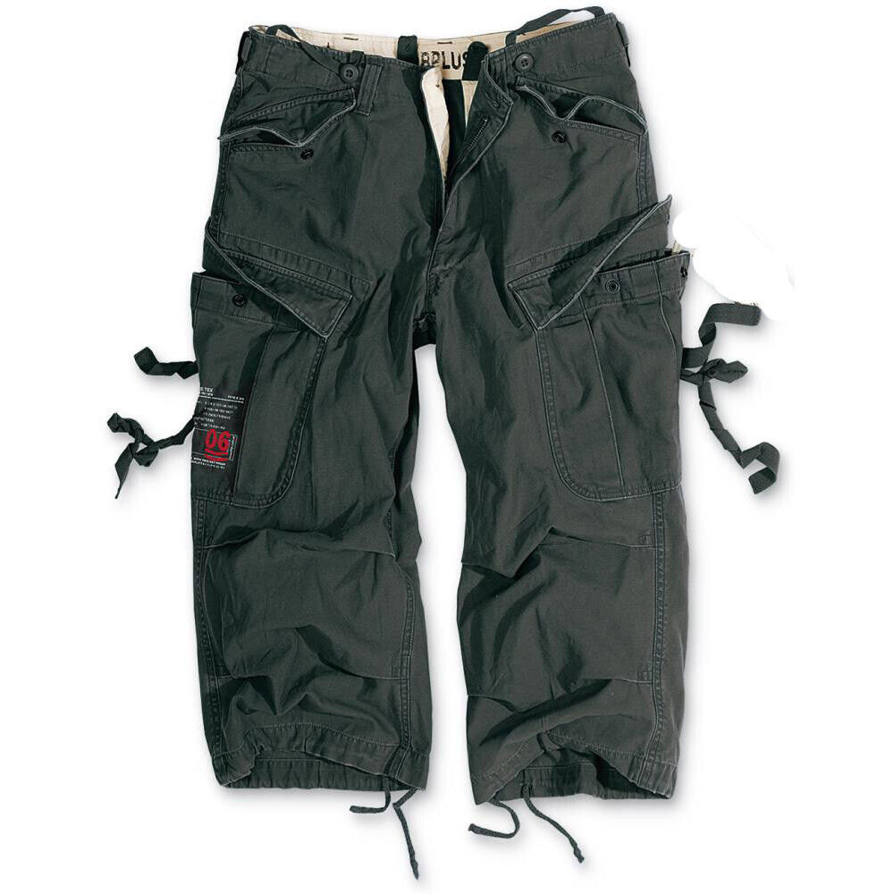 Surplus Engineer Vintage 3/4 Short Schwarz