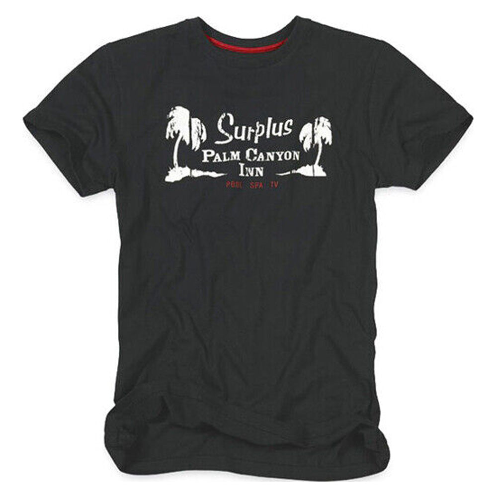 Surplus Palm Tee Herren T-Shirt Schwarz